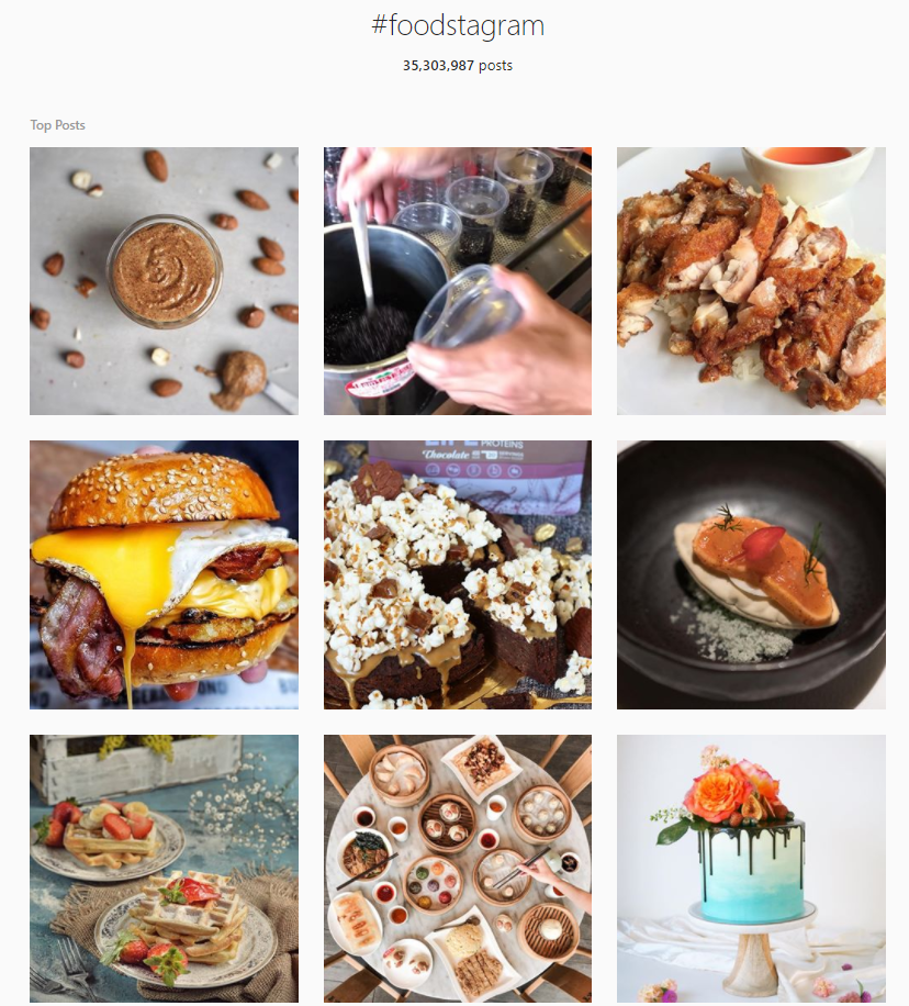 Foodstagram - Instagram Hashtag