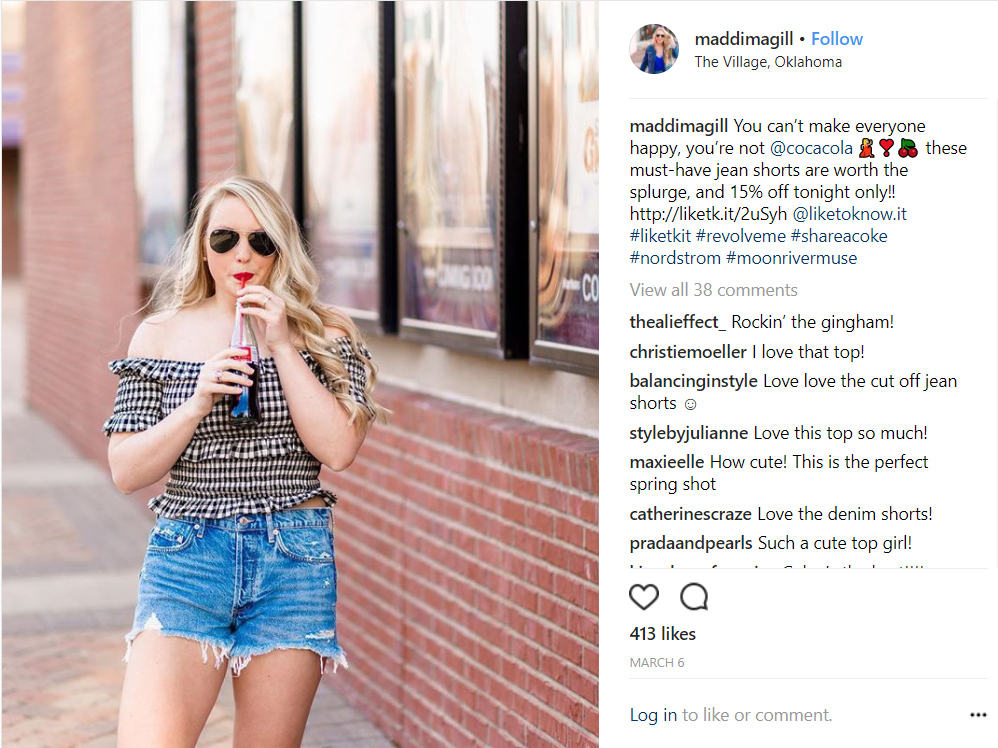 Influencer Marketing - Branded Hashtags for Coca Cola