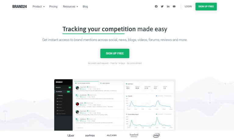 Keyhole - Top 25 Social Media Monitoring Tools - Brand24