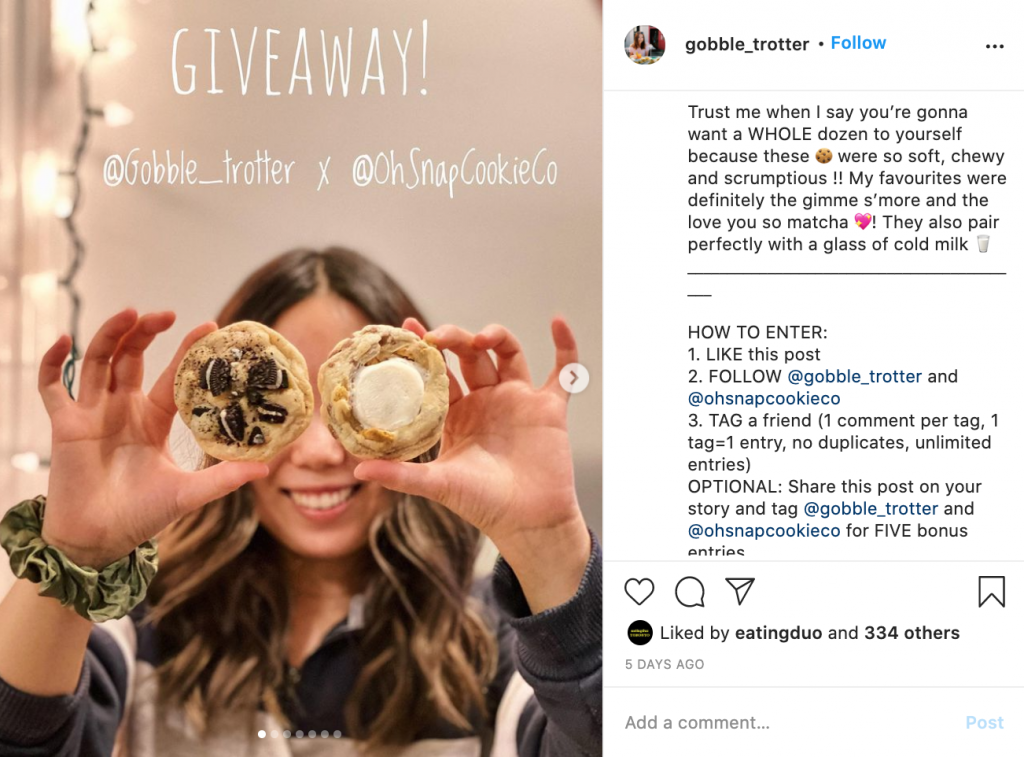 Instagram Micro Influencers: Contests 